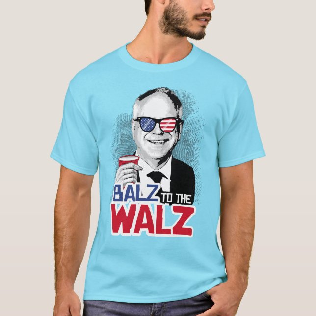 Camiseta Balz para o Walz (Frente)