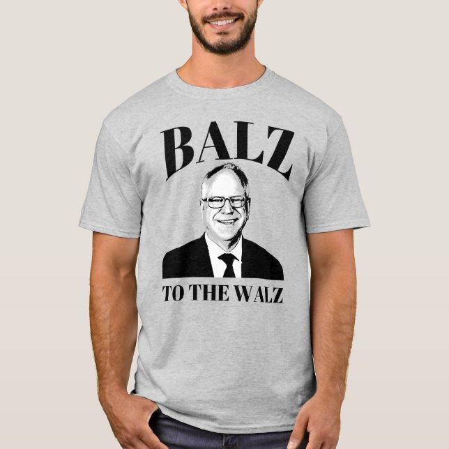 Camiseta Balz para o Walz (Frente)