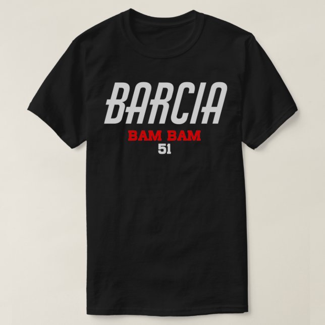 CAMISETA BAM BAM JUSTIN BARCIA 51 MOTOCROSS SUPERCROSS MERC (Frente do Design)