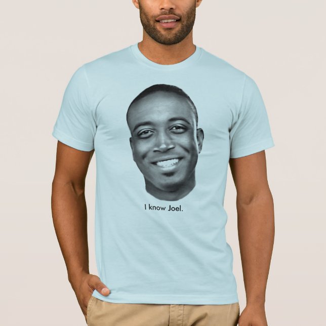 Camiseta BamaGear eu sei o t-shirt de Joel (Frente)