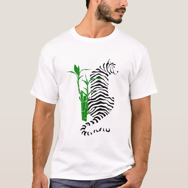Camiseta Bamboo Hidden Tiger (Frente)