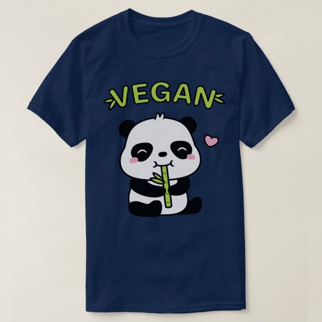 Camiseta Bamboo Sotado de Bambu, Panda Fofa (Frente do Design)