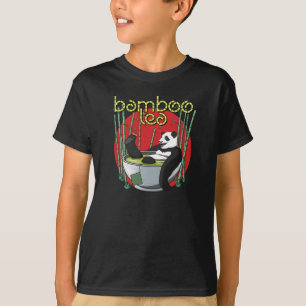 Camiseta Bamboo Tea Drinker Panda