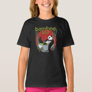 Camiseta Bamboo Tea Drinker Panda