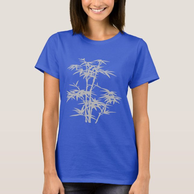 Camiseta Bamboo Zen - design japonês (Frente)