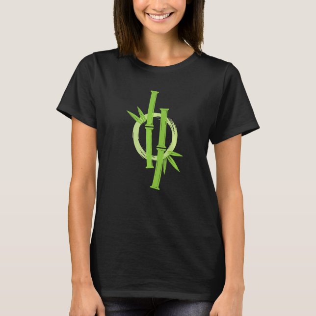 Camiseta Bambu - Círculo Enso Japonês (Frente)