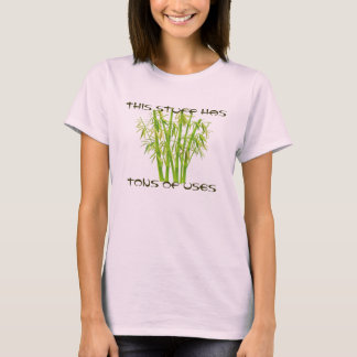 Camiseta Bambu, Esta Coisa Tem Toneladas De Usos