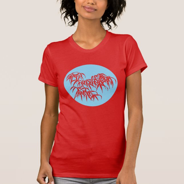 Camiseta Bambu Japonês ao Luar (Frente)