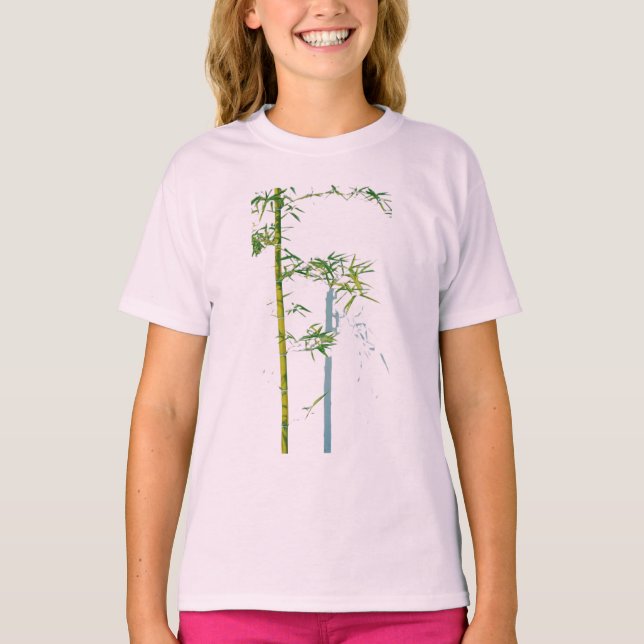 Camiseta Bambu Murmurante Entre Crescimento e Fragmento do  (Frente)