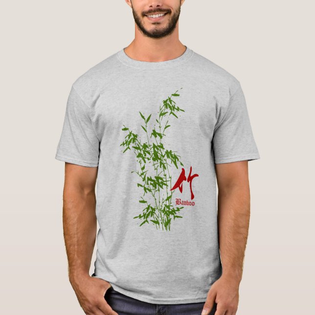 Camiseta Bambu no Kanji (Frente)