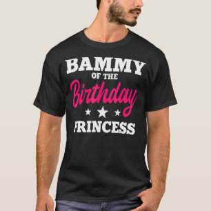 Camiseta Bammy Do Aniversário Festa Princesa Celebrat