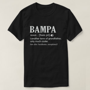 Camiseta Bampa Definição Engraçada Significa Legal Ofer
