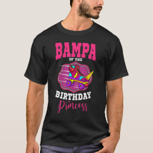Camiseta Bampa Do Aniversário Princesa Roller Skates Skati