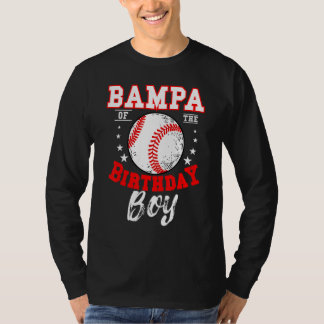 Camiseta Bampa Do Garoto De Beisebol De Aniversário Cele De