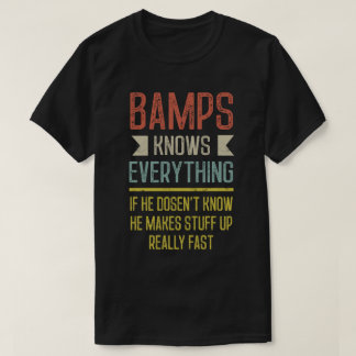 Camiseta Bamps Sabe Tudo De Engraçado Vovô