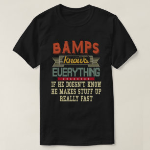 Camiseta Bamps Sabe Tudo Que O Avô Engraçado Deu