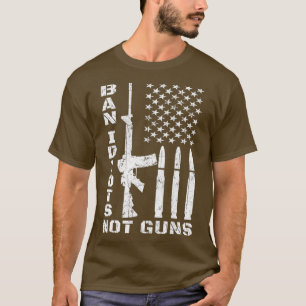 Camiseta Ban Idiots Not Guns segundo Change Gun Control