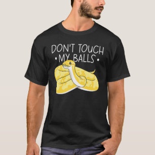 Camiseta Banana Ball Phyton Não Toque nas minhas bolas