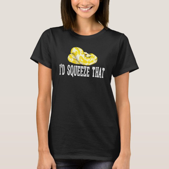Camiseta Banana Ball Python Banana Ball Python I Squeeze (Frente)