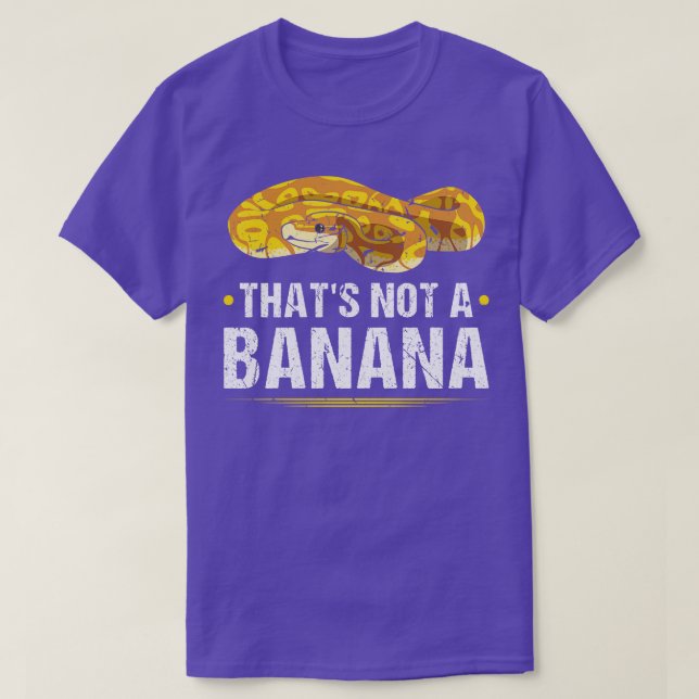 Camiseta Banana Ball Python Cobra (Frente do Design)