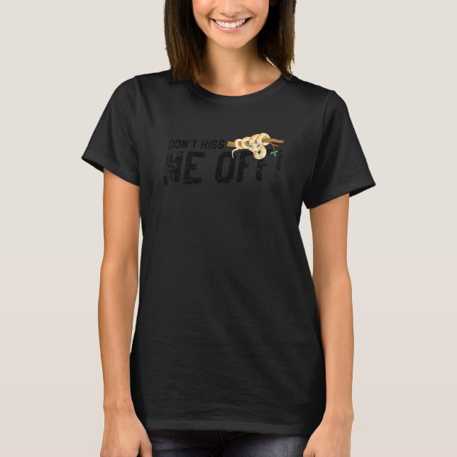 Camiseta Banana Ball Python e Designs de répteis 33 (Frente)