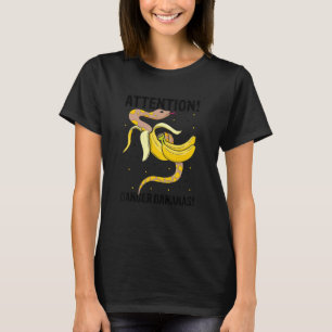 Camiseta Banana Ball Python e Designs de répteis de macarrã