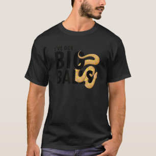 Camiseta Banana Ball Python e Designs de répteis de macarrã