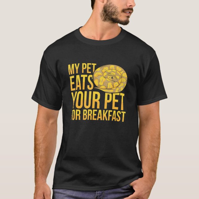 Camiseta Banana Ball Python for a Ball python breeder 1 (Frente)