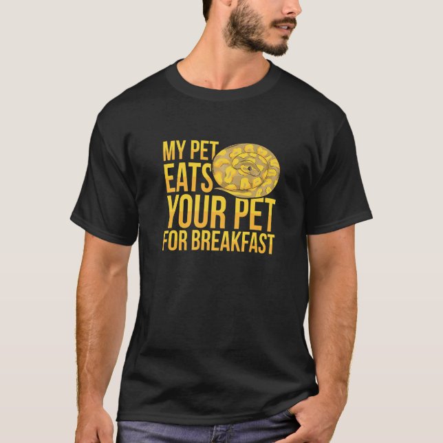 Camiseta Banana Ball Python for a Ball python breeder  1 (Frente)