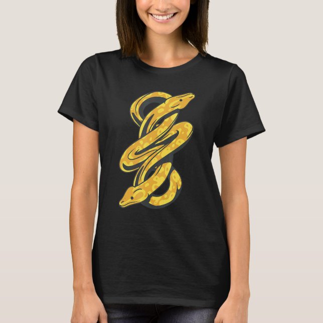 Camiseta Banana Ball Python Herpetologista Cobra Lover (Frente)