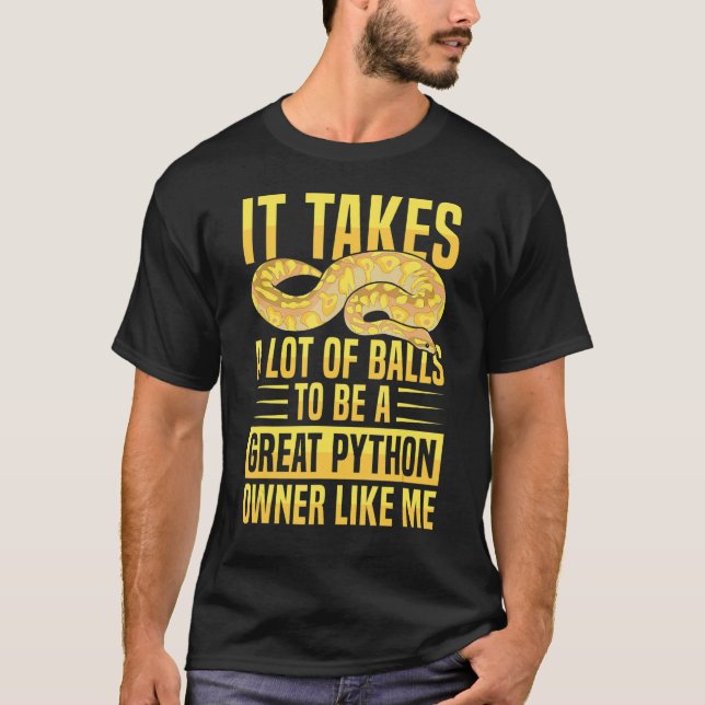 Camiseta Banana Ball Python Quote for a Ball python  1 (Frente)