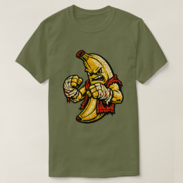 Camiseta Banana Brawler — Vintage Retro Street Fighter 