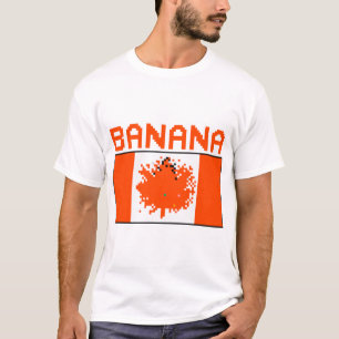 Camiseta Banana Canada Place Flag
