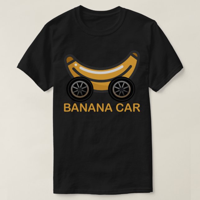 Camiseta banana car (Frente do Design)