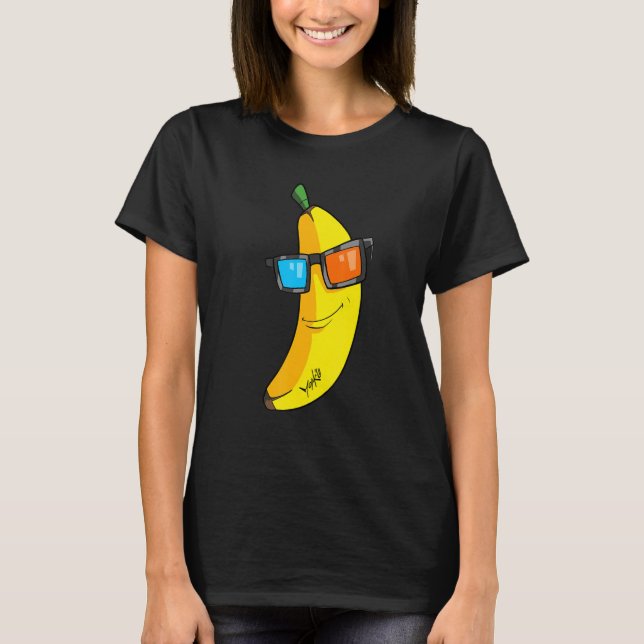 Camiseta Banana com óculos Legal (Frente)