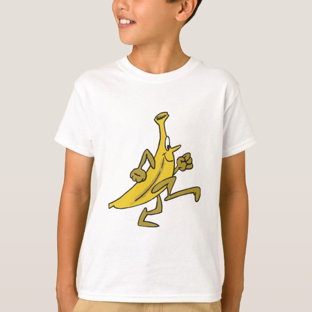 Camiseta banana correndo (Frente)