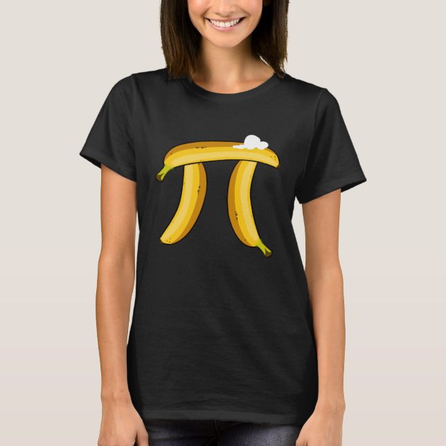 Camiseta Banana Cream Pi Funny Pi Day Banana Cream Pi (Frente)