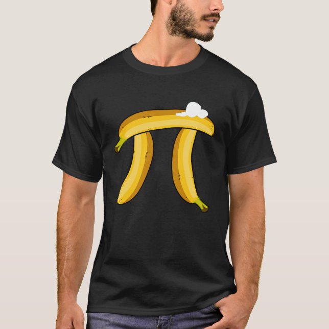 Camiseta Banana Cream Pi Funny Pi Day Banana Cream Pi (Frente)