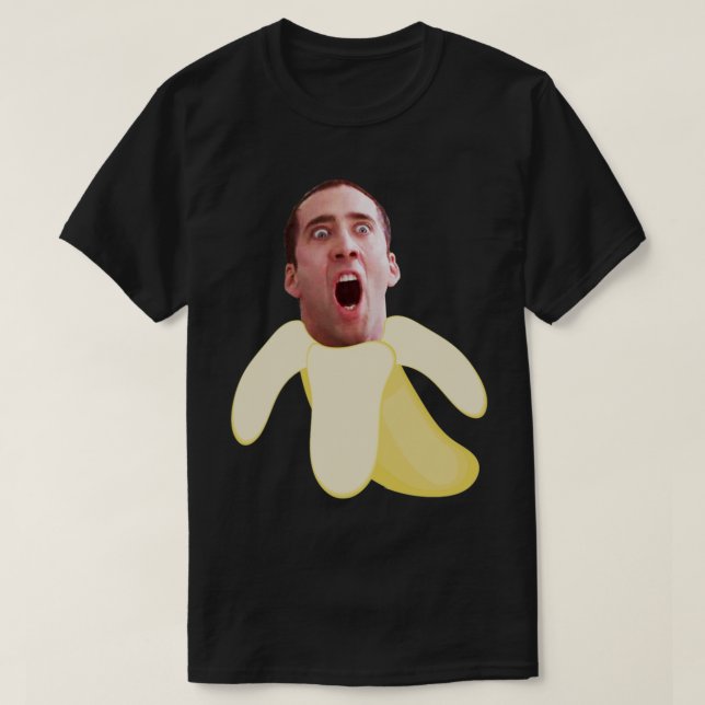 Camiseta Banana de gaiola Nicholas (Frente do Design)
