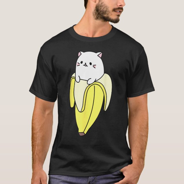 Camiseta banana de gato (Frente)