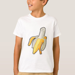 Camiseta banana descascada