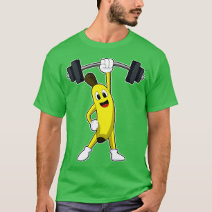 Camiseta Banana em Fortalecimento com Barbell