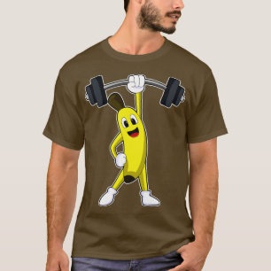 Camiseta Banana em Fortalecimento com Barbell