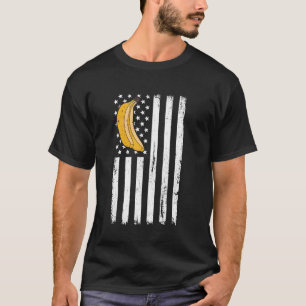 Camiseta Banana EUA República Bandeira Resistência Política