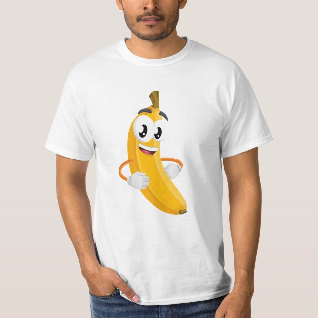 Camiseta Banana feliz democrata (Frente)