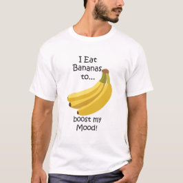 Camiseta Banana Fruit Boost My Mood Funny
