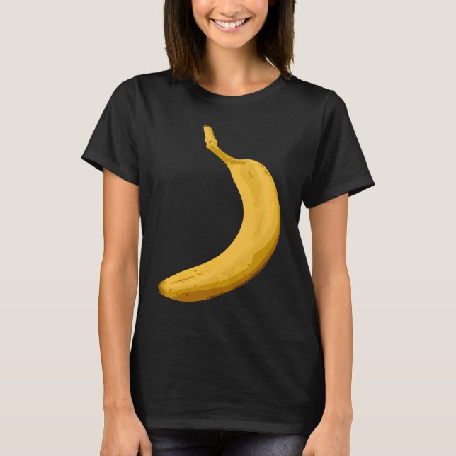 Camiseta Banana fruit food healthy bananas fruit vegan vege (Frente)