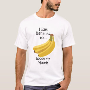 Camiseta Banana Fruta Aumenta Meu Humor Engraçado