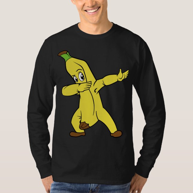 Camiseta Banana Fruta Dabbing Dab (Frente)
