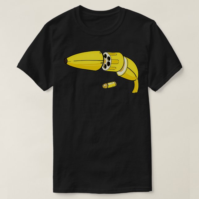 Camiseta Banana Gun  (Frente do Design)